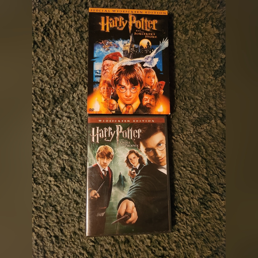 Harry Potter dvds